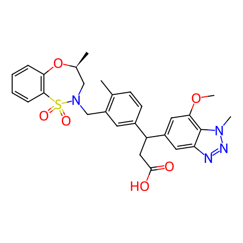 Chemical structure of BindingDB Monomer ID 304728