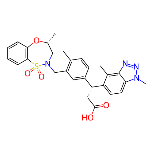 Chemical structure of BindingDB Monomer ID 304734