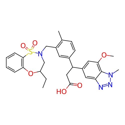 Chemical structure of BindingDB Monomer ID 304737