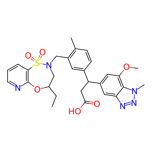 Chemical structure of BindingDB Monomer ID 304738