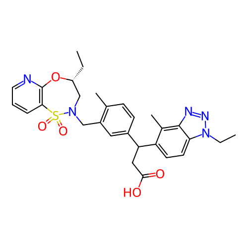 Chemical structure of BindingDB Monomer ID 304755