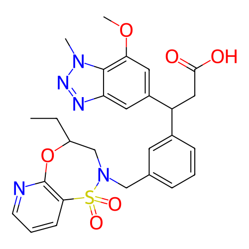 Chemical structure of BindingDB Monomer ID 304773