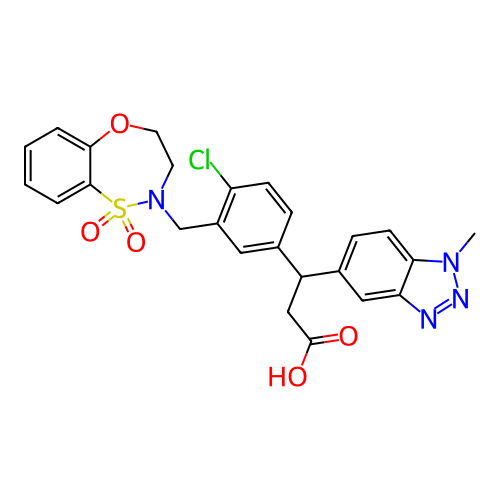 Chemical structure of BindingDB Monomer ID 304781