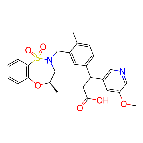 Chemical structure of BindingDB Monomer ID 304786