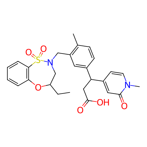 Chemical structure of BindingDB Monomer ID 304787