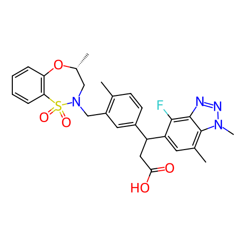 Chemical structure of BindingDB Monomer ID 304789