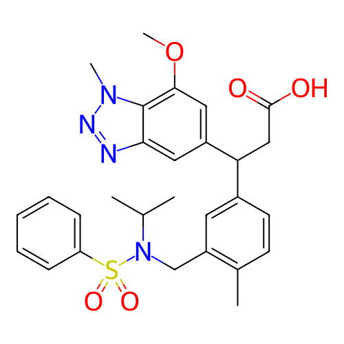 Chemical structure of BindingDB Monomer ID 304816