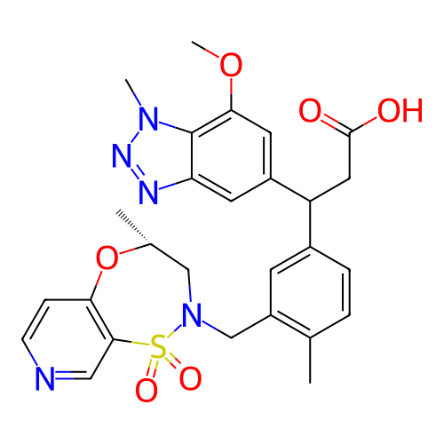 Chemical structure of BindingDB Monomer ID 304828