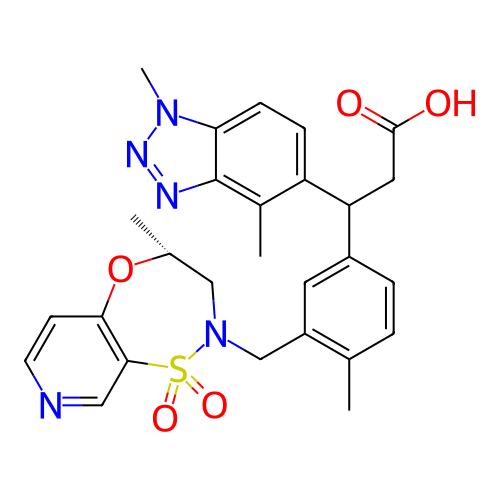 Chemical structure of BindingDB Monomer ID 304829