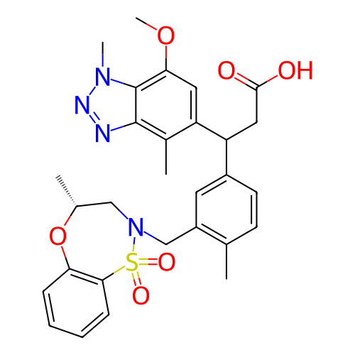 Chemical structure of BindingDB Monomer ID 304832