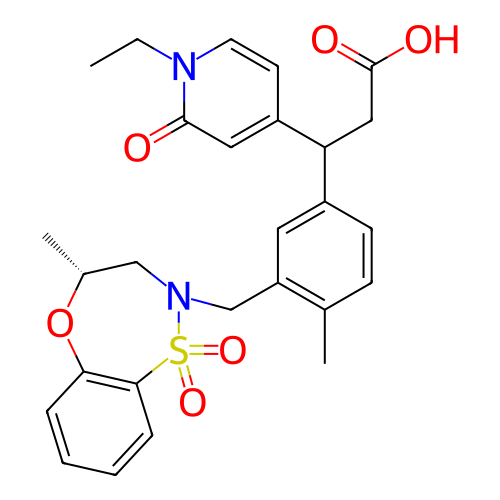 Chemical structure of BindingDB Monomer ID 304833