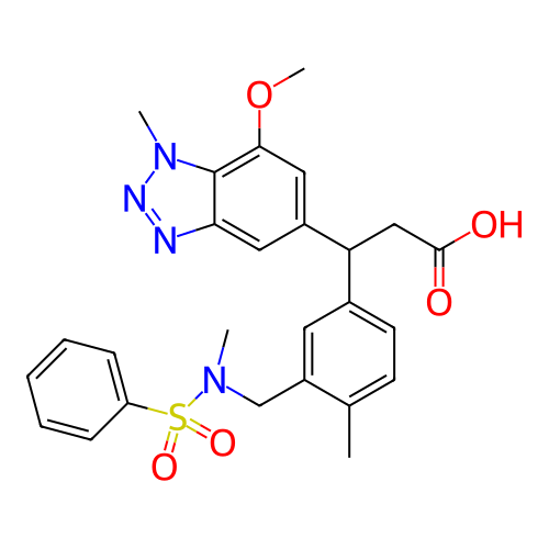 Chemical structure of BindingDB Monomer ID 304837