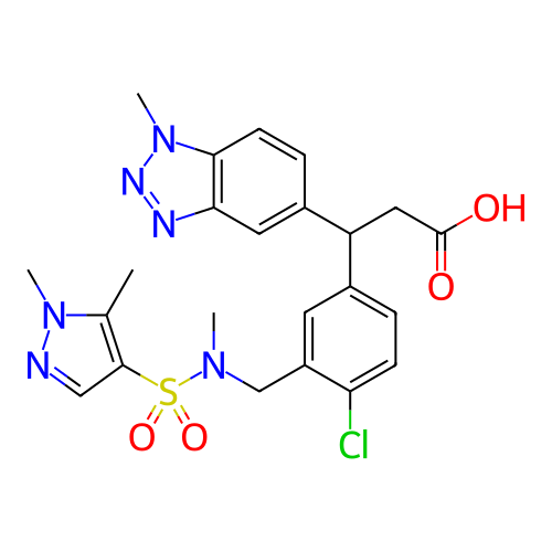 Chemical structure of BindingDB Monomer ID 304985