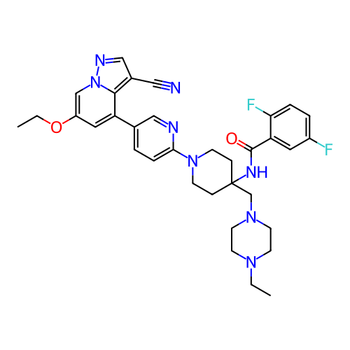 Chemical structure of BindingDB Monomer ID 305374