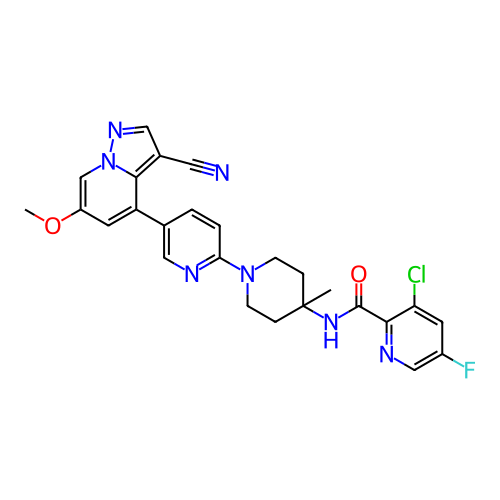 Chemical structure of BindingDB Monomer ID 305417