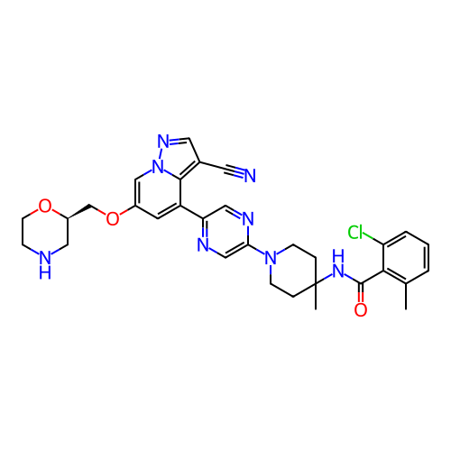 Chemical structure of BindingDB Monomer ID 305670