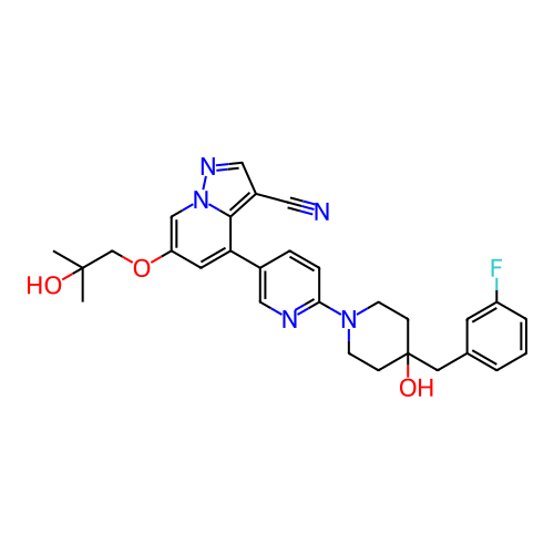 Chemical structure of BindingDB Monomer ID 305724