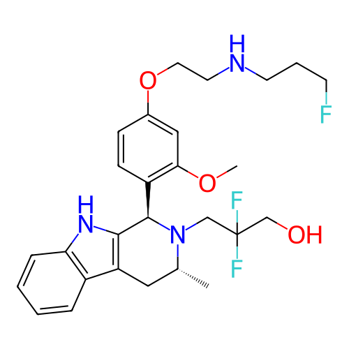 Chemical structure of BindingDB Monomer ID 306772