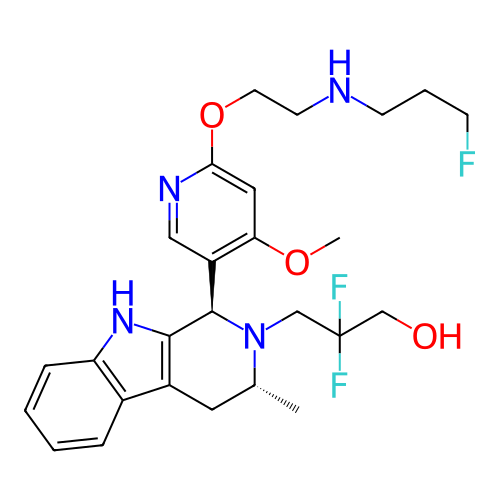 Chemical structure of BindingDB Monomer ID 306778
