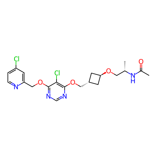 Chemical structure of BindingDB Monomer ID 307172