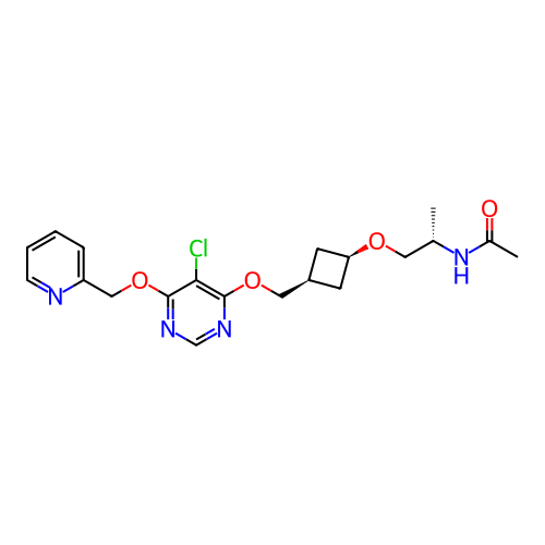 Chemical structure of BindingDB Monomer ID 307223