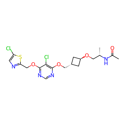 Chemical structure of BindingDB Monomer ID 307226