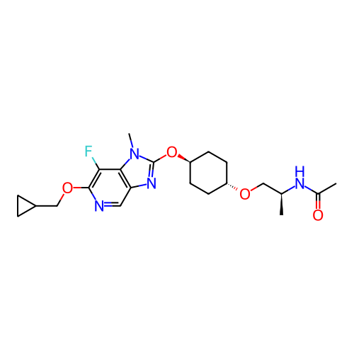 Chemical structure of BindingDB Monomer ID 307397