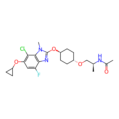 Chemical structure of BindingDB Monomer ID 307424