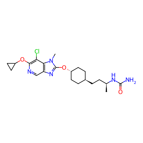 Chemical structure of BindingDB Monomer ID 307448