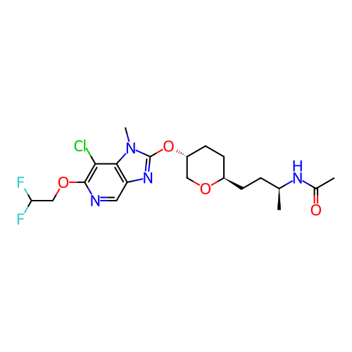 Chemical structure of BindingDB Monomer ID 307450