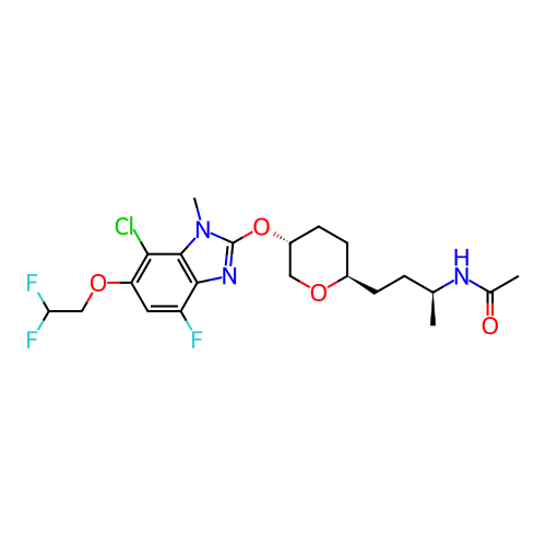Chemical structure of BindingDB Monomer ID 307454