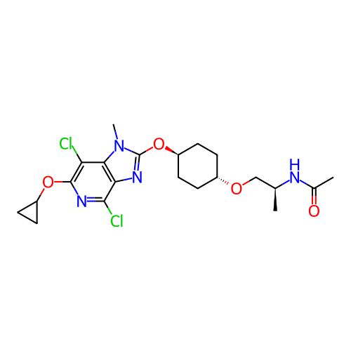 Chemical structure of BindingDB Monomer ID 307473