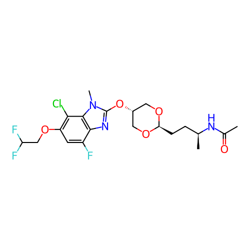 Chemical structure of BindingDB Monomer ID 307504