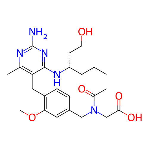Chemical structure of BindingDB Monomer ID 307526