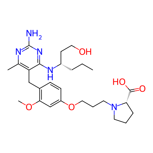 Chemical structure of BindingDB Monomer ID 307528