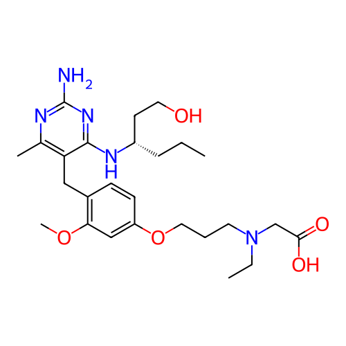 Chemical structure of BindingDB Monomer ID 307529