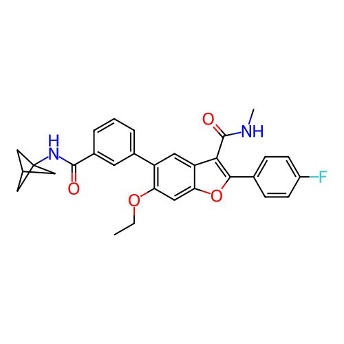 Chemical structure of BindingDB Monomer ID 307538