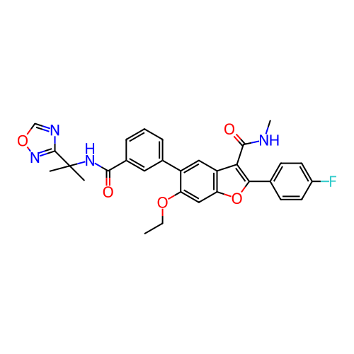 Chemical structure of BindingDB Monomer ID 307539