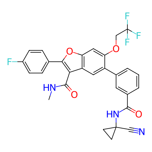 Chemical structure of BindingDB Monomer ID 307541