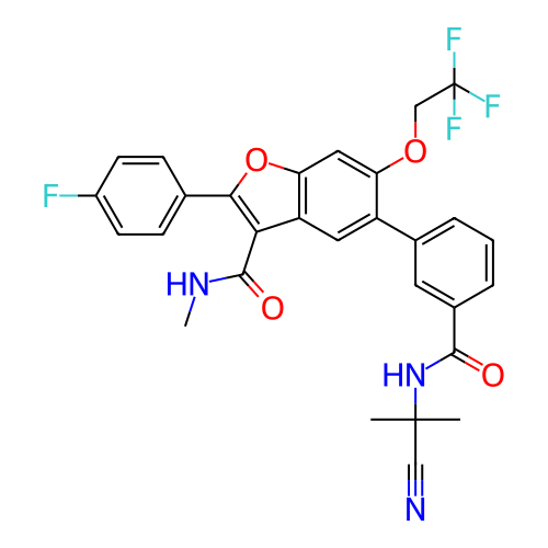 Chemical structure of BindingDB Monomer ID 307543
