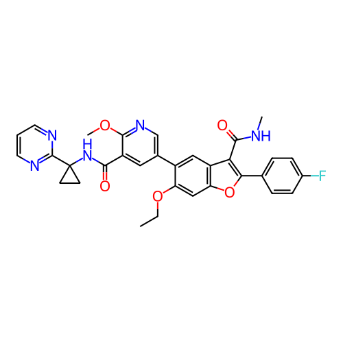 Chemical structure of BindingDB Monomer ID 307546