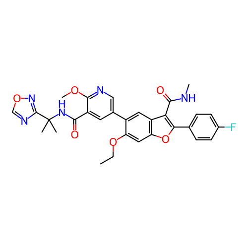 Chemical structure of BindingDB Monomer ID 307547