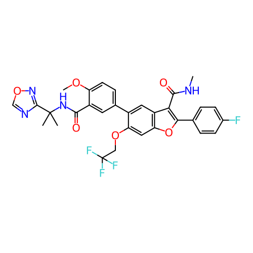Chemical structure of BindingDB Monomer ID 307551