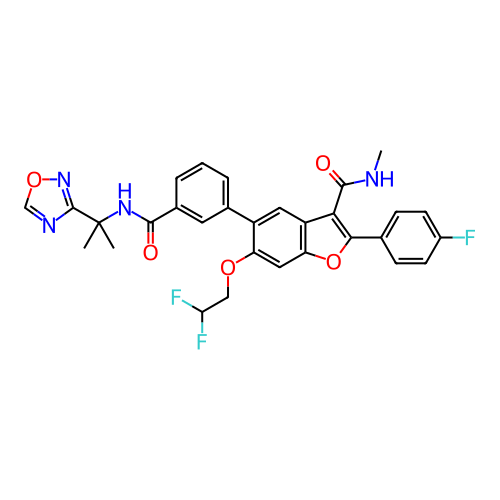 Chemical structure of BindingDB Monomer ID 307552