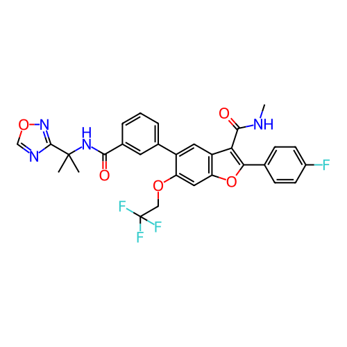 Chemical structure of BindingDB Monomer ID 307554