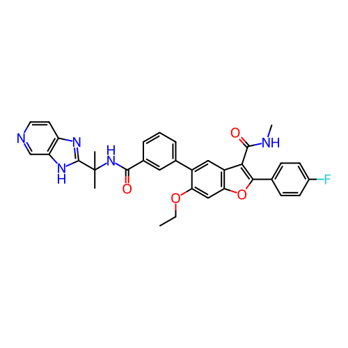 Chemical structure of BindingDB Monomer ID 307565