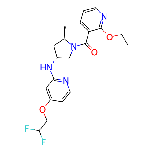 Chemical structure of BindingDB Monomer ID 307573
