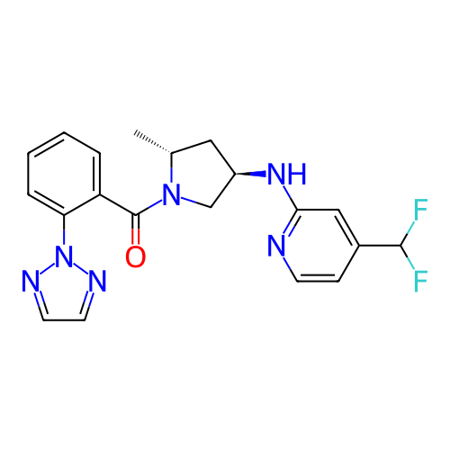 Chemical structure of BindingDB Monomer ID 307575