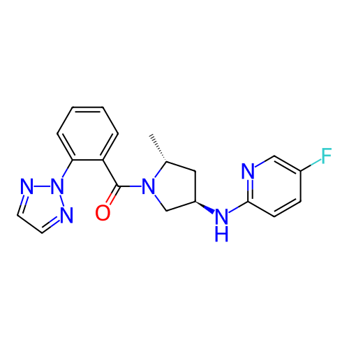 Chemical structure of BindingDB Monomer ID 307576