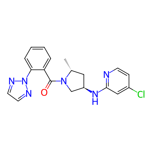 Chemical structure of BindingDB Monomer ID 307579